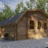Garage Texas 36m² (6mx6m), 44 mm