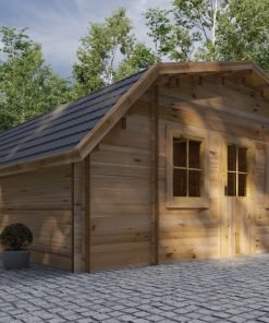 Garage Texas 36m² (6mx6m), 44 mm