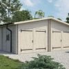 Dubbelgarage Hangar på 54 m² med en tjocklek på 44 / 66 mm