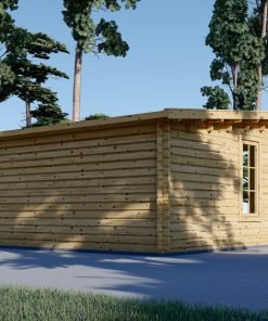 Trädgårdskontor ESSEX 19.9m² (5x4), 44mm
