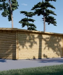 Trädgårdskontor ESSEX 19.9m² (5x4), 44mm