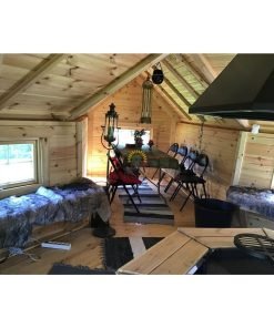 Grillkåta 16.5 m² med förlängning