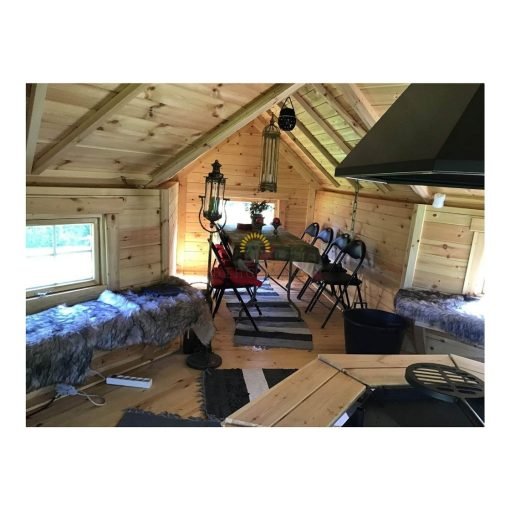 Grillkåta 16.5 m² med förlängning