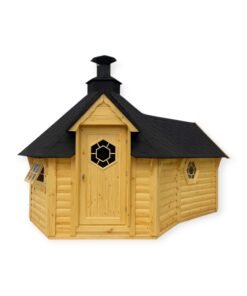 Grillkåta 9.2 m² med 2.5 m bastu