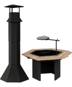 BBQ-grill 6-hörn