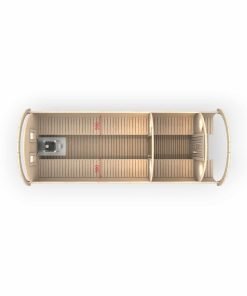 Bastutunna 4.8 m / Ø 2.27 (med 1,5 m omklädningsrum)