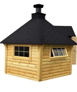 Grillkåta 9.2 m² med 2.5 m bastu