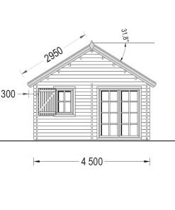 Sommarhus med Hem SCOOT 27m²+11m²