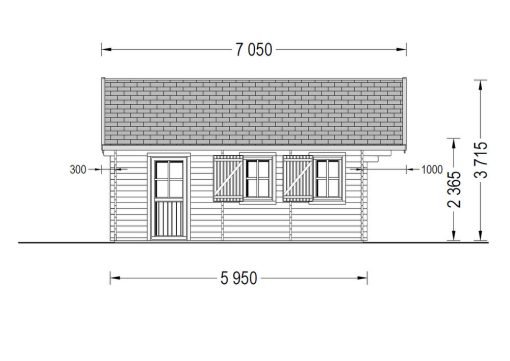 Sommarhus med Hem SCOOT 27m²+11m²