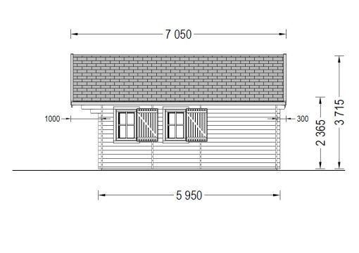 Sommarhus med Hem SCOOT 27m²+11m²