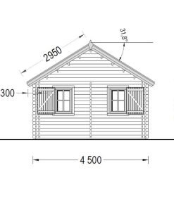 Sommarhus med Hem SCOOT 27m²+11m²