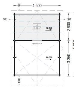 Sommarhus med Hem SCOOT 27m²+11m²