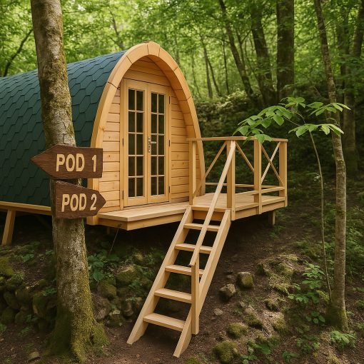 Camping Pod 2.4 m x 2,4-3 m