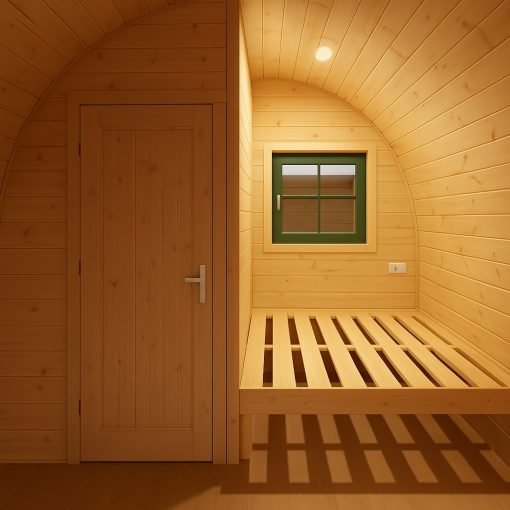 Lyxig Isolerad Camping Pod 3 m x 4.8 m - Bild 5