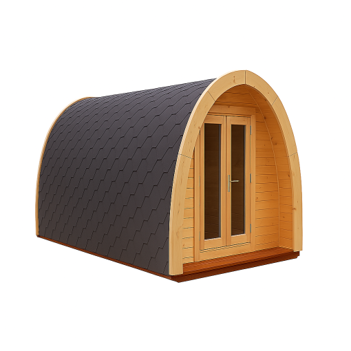 Isolerad Camping Pod 2.4x5.9 m