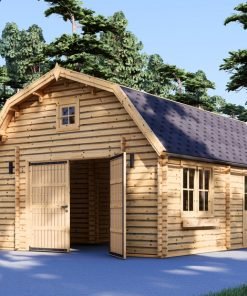 Garage Mississippi 30m² (5mx6m), 44mm