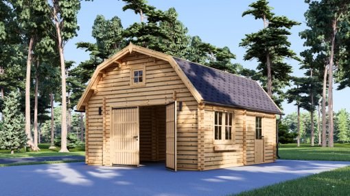 Garage Mississippi 30m² (5mx6m), 44mm