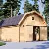 Garage Mississippi 30m² (5mx6m), 44mm