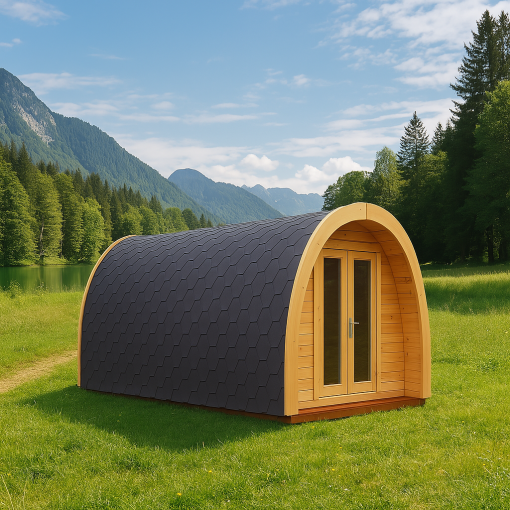 Isolerad Camping Pod 2.4x5.9 m - Bild 4