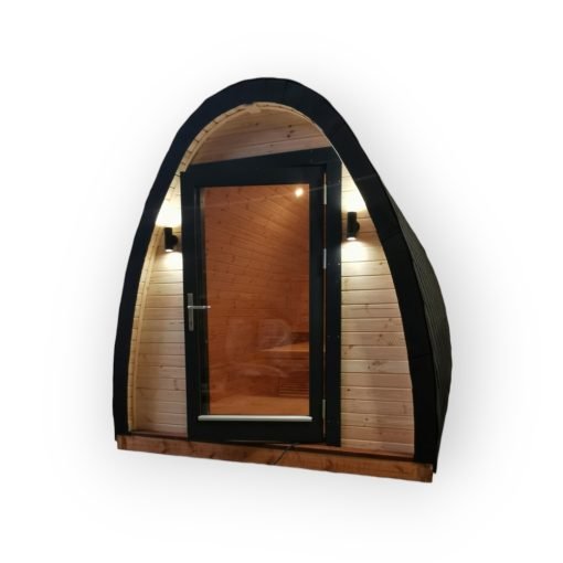 Isolerad Camping Pod 2.4 m x 4.8 m