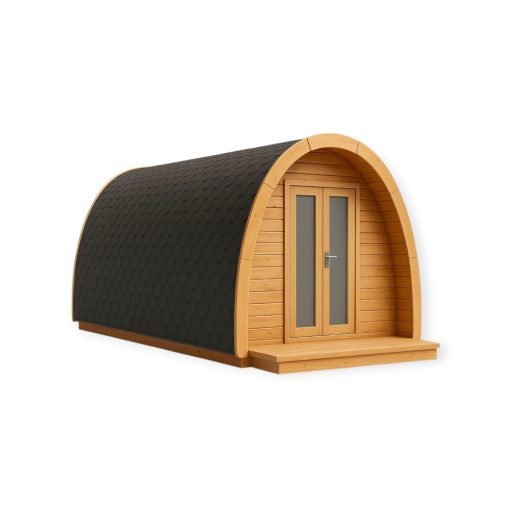 Lyxig Isolerad Camping Pod 3 m x 4.8 m - Bild 2