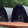 Lyxig Isolerad Camping Pod 4.8 m