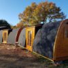 Lyxig Isolerad Camping Pod 6,6 m (med sideindgang)
