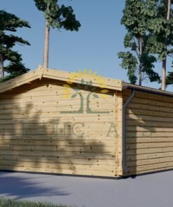 Trädgårdshus PALMA 16m² (4x4), 34mm