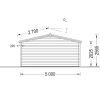 Fritidshus WISSOUS 19.9m² (5x4) 34mm