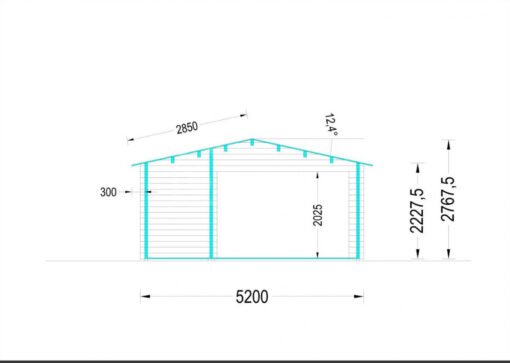 Timmerstuga med terrass Hymer, 42 m² + 10 m² - Bild 16