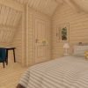 Sommarhus Felix 60m² (6m x 10m), 68 mm