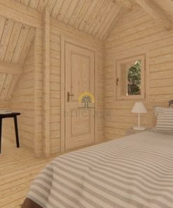 Sommarhus Felix 60m² (6m x 10m), 68 mm
