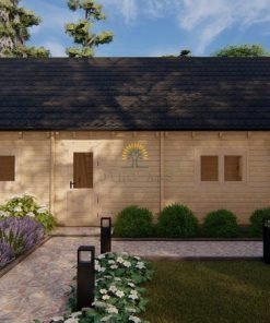 Sommarhus Felix 60m² (6m x 10m), 68 mm