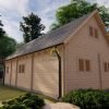 Sommarhus Felix 60m² (6m x 10m), 68 mm