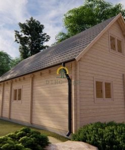 Sommarhus Felix 60m² (6m x 10m), 68 mm