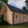 Sommarhus Felix 60m² (6m x 10m), 68 mm