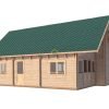 Sommarhus Felix 60m² (6m x 10m), 68 mm