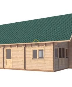 Sommarhus Felix 60m² (6m x 10m), 68 mm