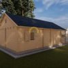 Sommarhus Gustav (6m x 8m), 44mm