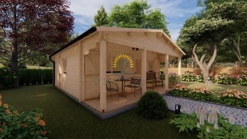 Louise 36 m² (6m x 6m), 44mm