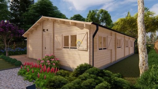 Sommarhus Sevilla (7.8 m x 13.74 m), 68mm