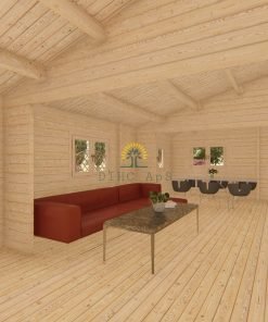 Sommarhus Sevilla (7.8 m x 13.74 m), 68mm