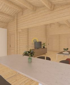 Sommarhus Sevilla (7.8 m x 13.74 m), 68mm