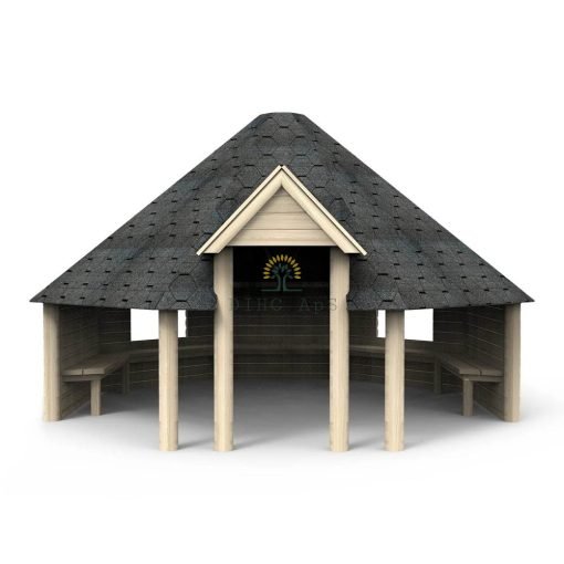 Öppen grillkåta 16.5 m²