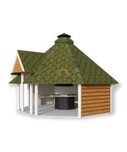 Öppen grillkåta 16.5 m²