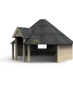 Öppen grillkåta 16.5 m²