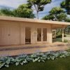 Attefallshus Bergen (4,2m x 8m), 44mm