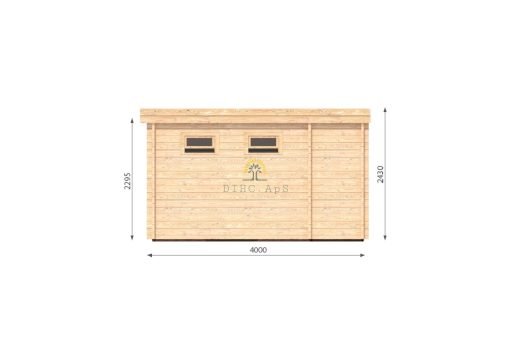 Bergen 33,6m² (4,2m x 8m), 44mm - Bild 11
