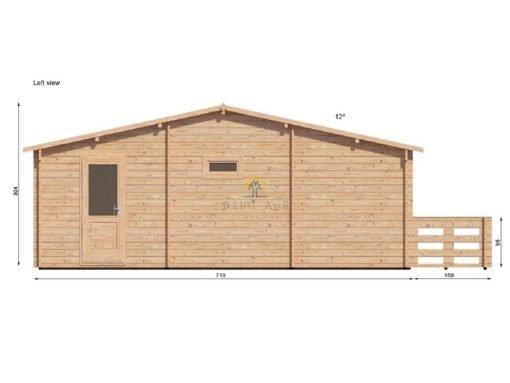 Hakan B 50 m² (7m x 7.19m) + terrass; 44mm - Bild 16