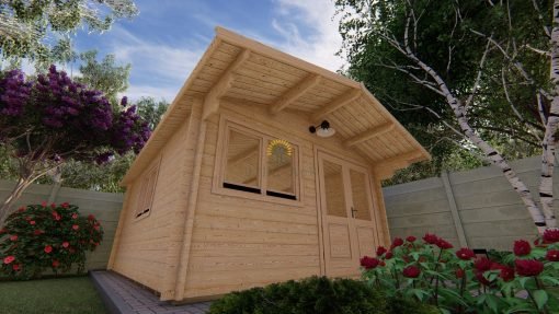 Attefallshus Linus (4m x 5m), 44mm
